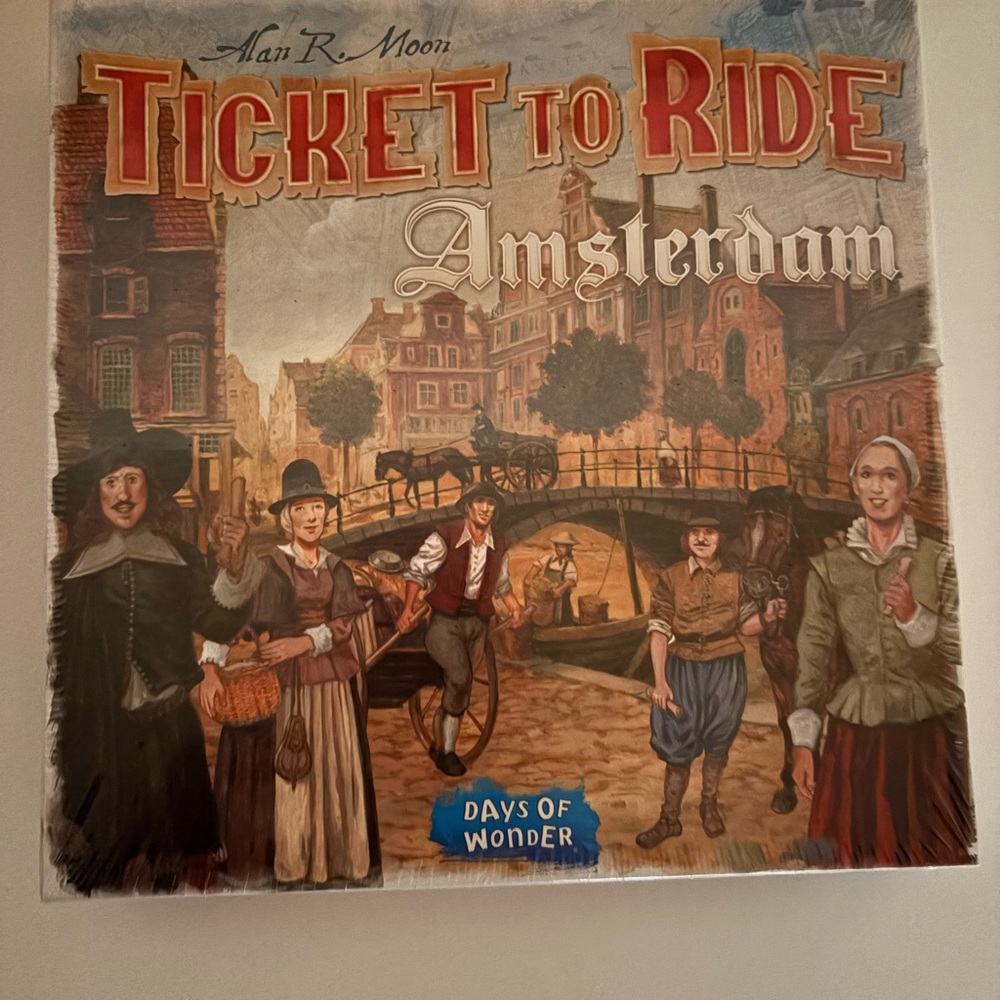 Ticket to Ride Amsterdam Board Game by Days of Wonder